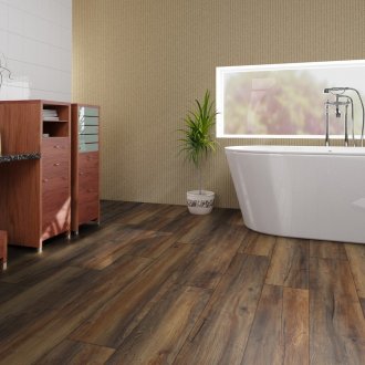 Водоустойчив ламиниран паркет в банята