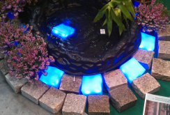 Luminous paving stones