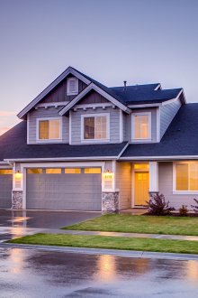 Къща с таванско помещение