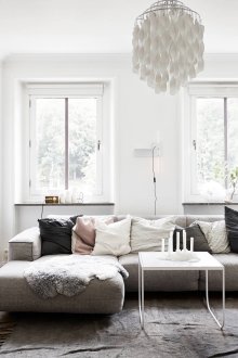 Natürliches Licht ist der beste Weg, um den Raum zu vergrößern