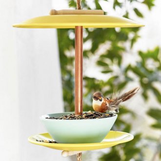 Подаващо устройство за птици с плочи