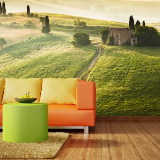 Wandmalereien schaffen Harmonie und Raumperspektive