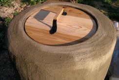 Concrete tandoor