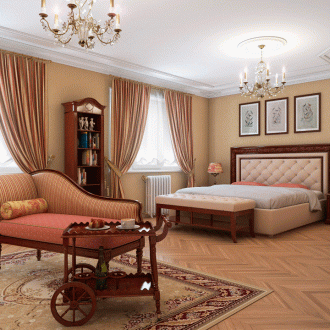 Спалня в стил бидермайер