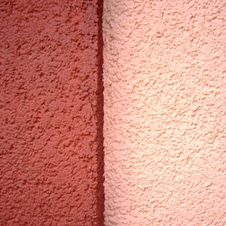 Strukturierter warmer Putz