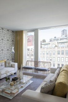 Диван Честър в интериора на апартамента