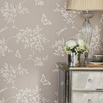 Флорален принт върху завесите