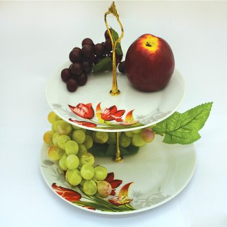 Two-story fruit bowl