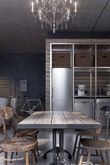 Двукрила сива врата