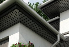Bumbung aluminium adalah soffit