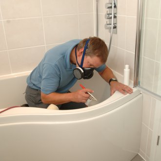 Бетонен перваз със защитно покритие