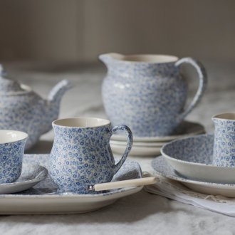 Englisch Fayence-Aufkleber