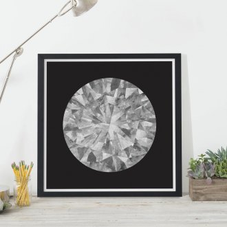 Ярък плакат в интериора