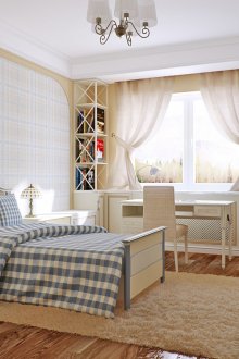 Provence style teen room