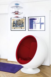 Мек топка-стол