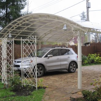Geschmiedeter Carport