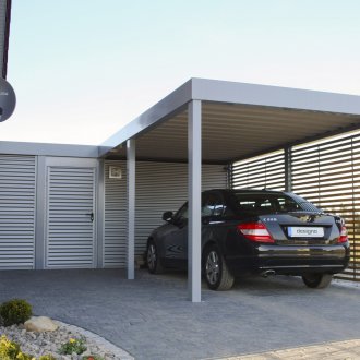 Ein Carport