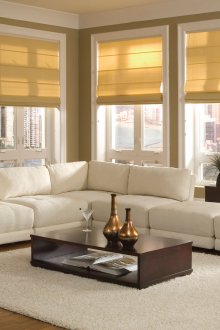 Бял разтегаем диван