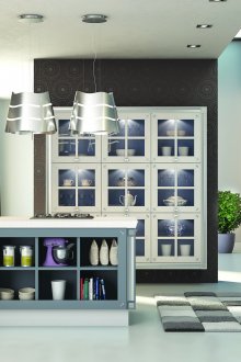 Просторна модерна кухня