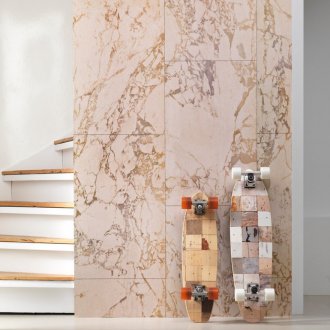 Rosa Marmor im Innenraum