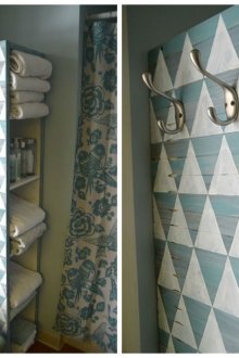 Remaking a bathroom cabinet