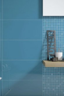 Синя порцеланова плочка