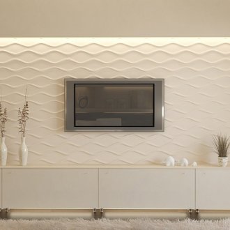 Gipsputz im Wohnzimmer