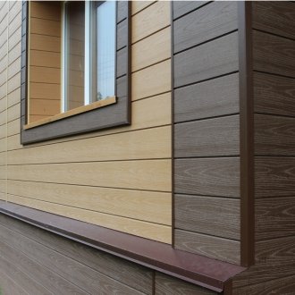 Фасадни панели от дърво