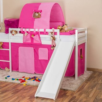 Детско легло със страни за момичето