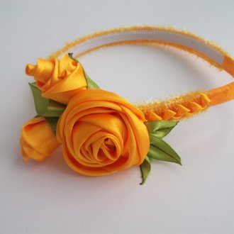 Панделни цветя на джанта