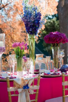 Розов техно интериор