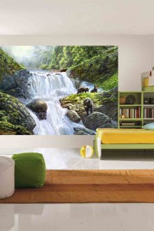 Водопад обем тапет