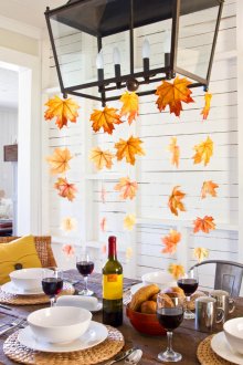 Декор на есенни листа