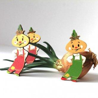 Дървен магнит за хладилник