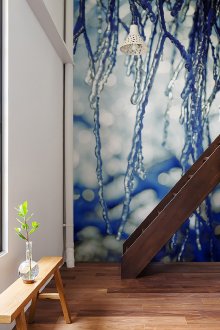 Зимен ефект тапет със зимен ефект