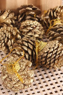 Позлатена дъбова врата