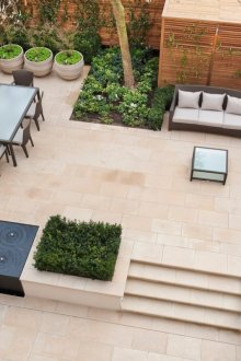 Малък дизайн на двора