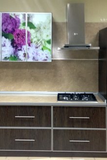 Модна кухня с фотопечат