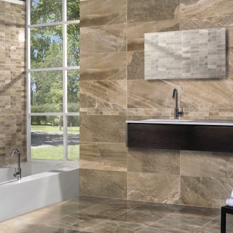 Лапани плочки в банята