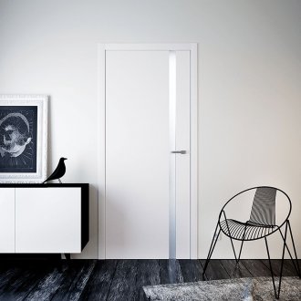 Скрита врата с декоративна вложка