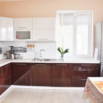 Фасада на кухня от пластмасова дървесина