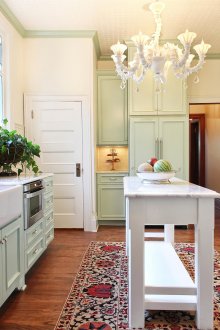 Кухненски хладилник в стил Прованс