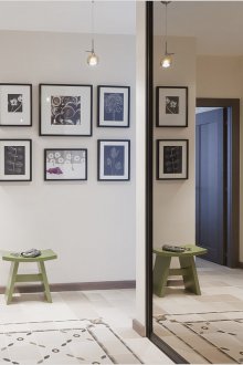 Порцеланова плочка в интериора на коридора