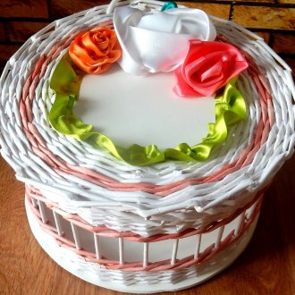 Кутия за бижута с вестници