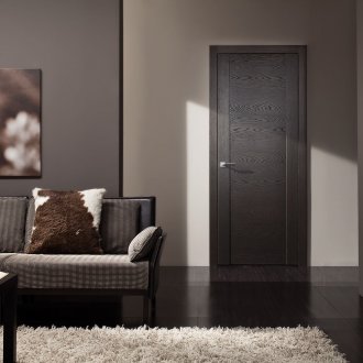Еко фурнирована черна врата