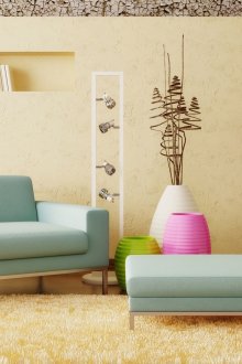 Бежов килим в интериора