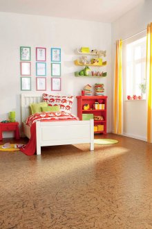 Под кафяв корк в детска стая