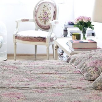 Покривка за цветя за спалня