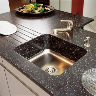 Непрекъсната мивка с плот