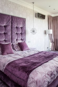 Спалня от люляк в неокласически стил